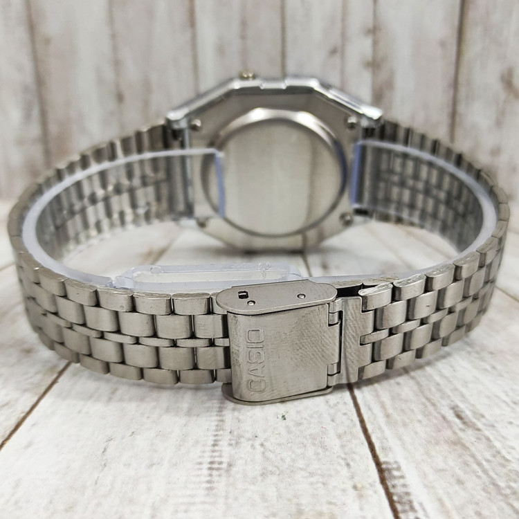 ساعت مچی مردانه نوستالژی بند استیل کاسیو Casio