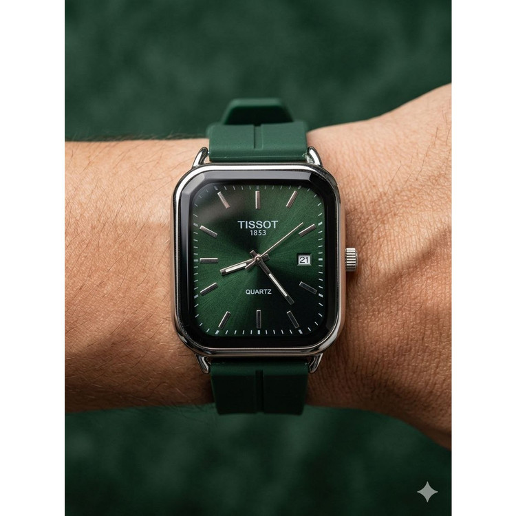 ساعت مردانه بند سیلیکونی قفل کلیپسی مگنتی تیسوت Tissot