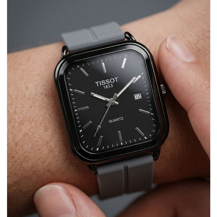 ساعت مردانه بند سیلیکونی قفل کلیپسی مگنتی تیسوت Tissot