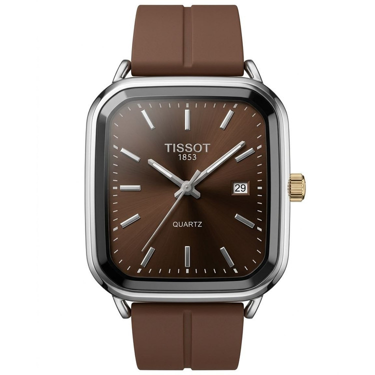 ساعت مردانه بند سیلیکونی قفل کلیپسی مگنتی کیفیت عالی تیسوت Tissot