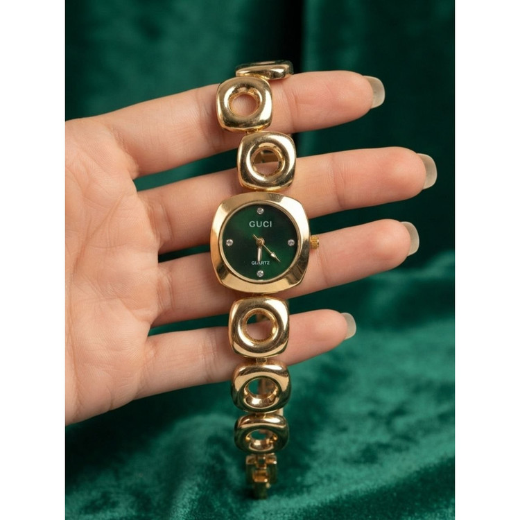 ساعت مچی زنانه دستبندی کیفیت قوی GUOI
