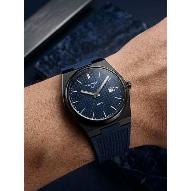 ساعت مچی مردانه بند سیلیکونی کیفیت قوی تیسوت Tissot