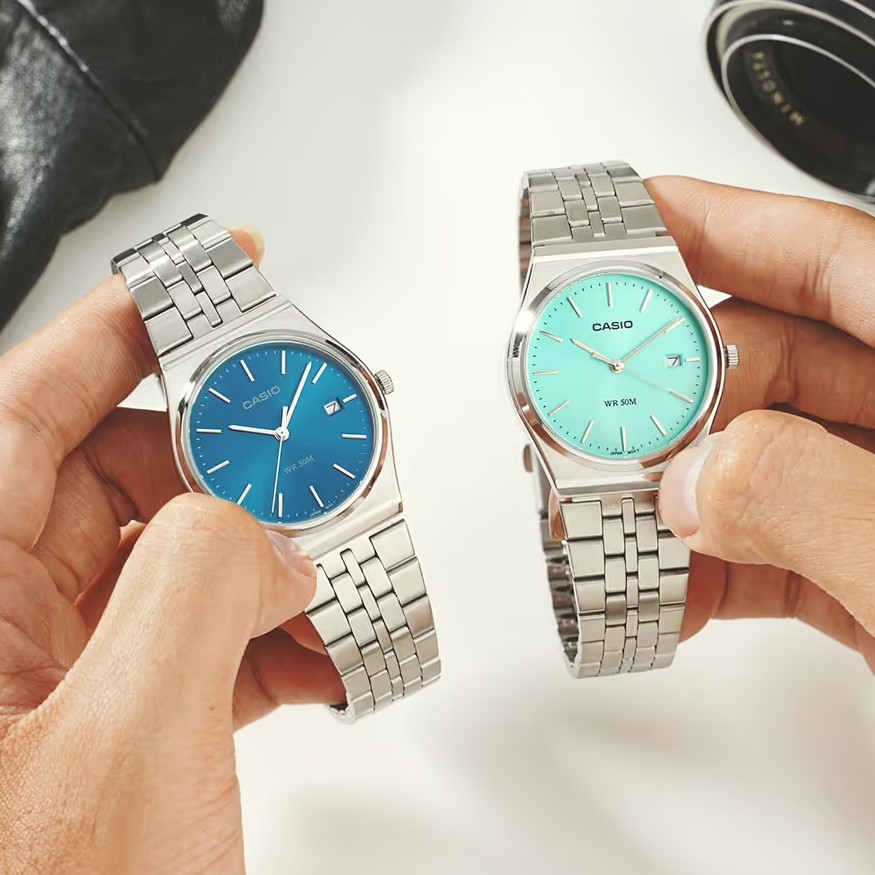 ساعت مچی مردانه کلاسیک بند استیل کاسیو گاد فادر Casio