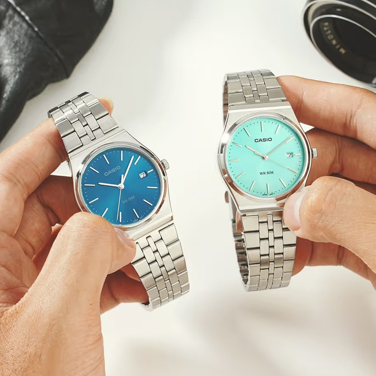 ساعت مچی مردانه کلاسیک بند استیل کاسیو گاد فادر Casio