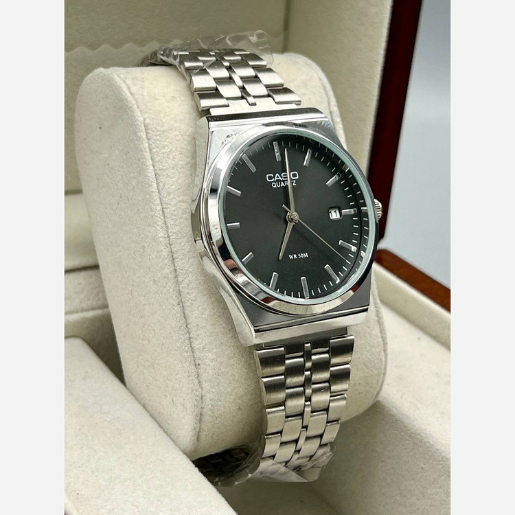 ساعت مچی مردانه کلاسیک بند استیل کاسیو گاد فادر Casio