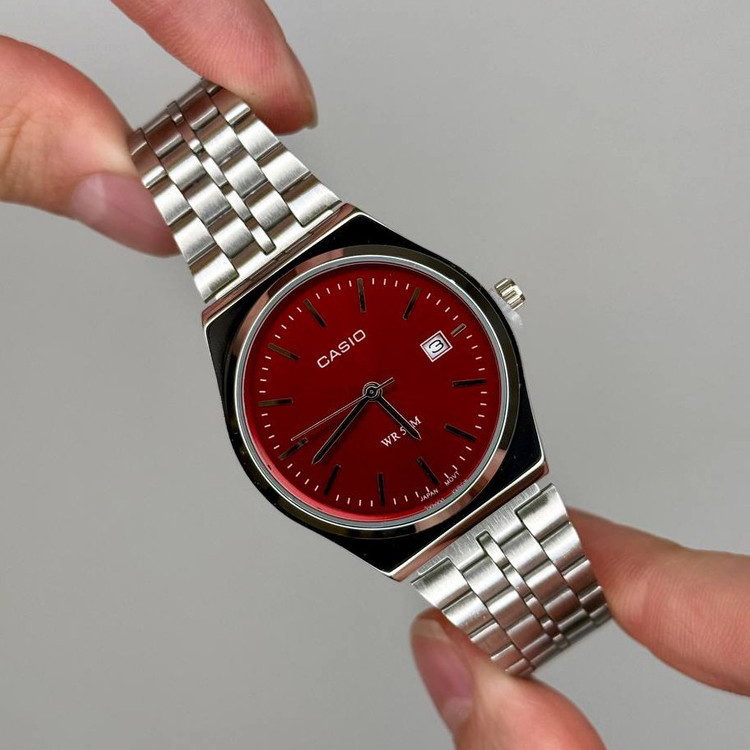 ساعت مچی مردانه کلاسیک بند استیل کاسیو گاد فادر Casio