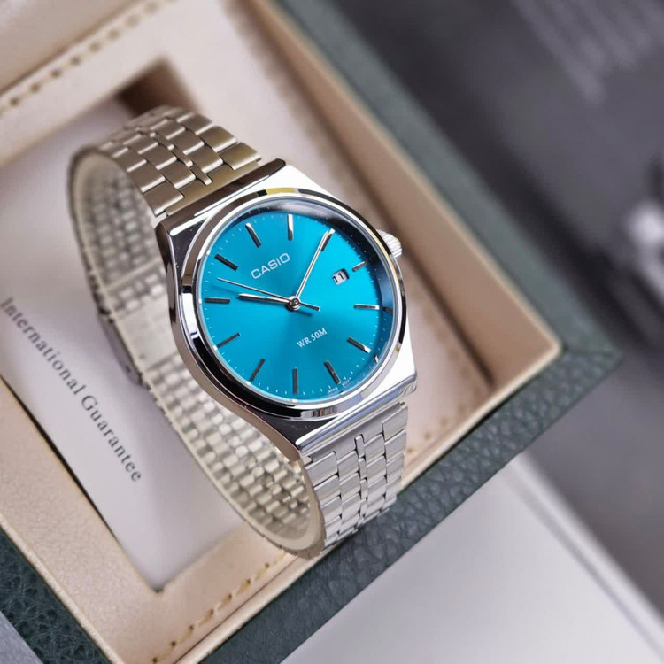 ساعت مچی مردانه کلاسیک بند استیل کاسیو گاد فادر Casio