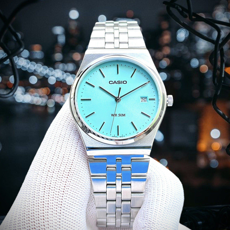 ساعت مچی مردانه کلاسیک بند استیل کاسیو گاد فادر Casio