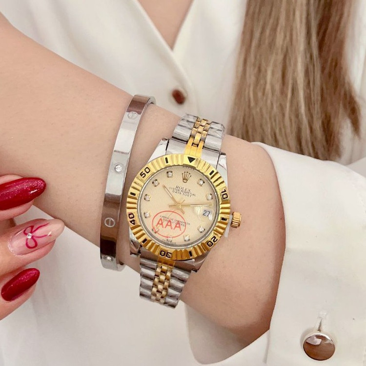 ساعت مچی زنانه رولکس گرید کیفیتی AAA دیت جاست Rolex date just