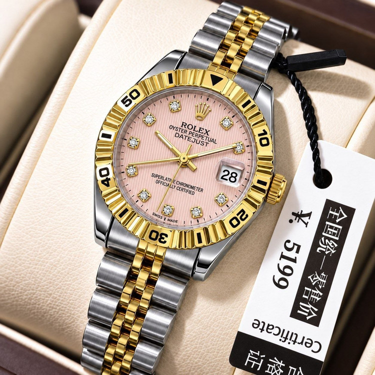 ساعت مچی زنانه رولکس گرید کیفیتی AAA دیت جاست Rolex date just