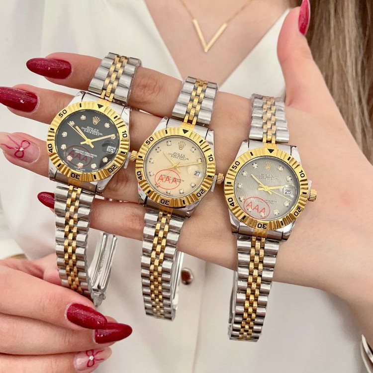 ساعت مچی زنانه رولکس گرید کیفیتی AAA دیت جاست Rolex date just