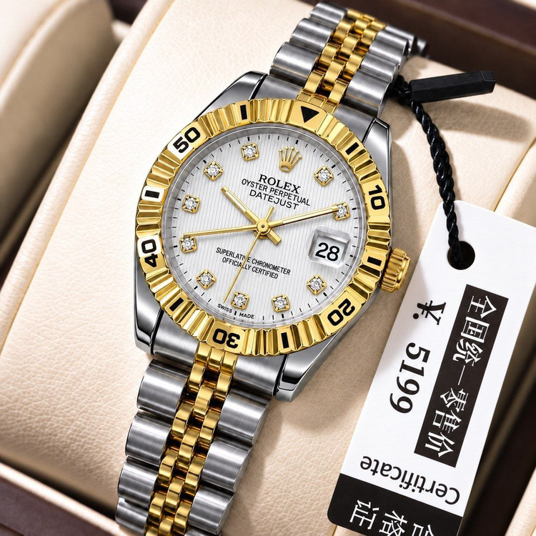 ساعت مچی زنانه رولکس گرید کیفیتی AAA دیت جاست Rolex date just