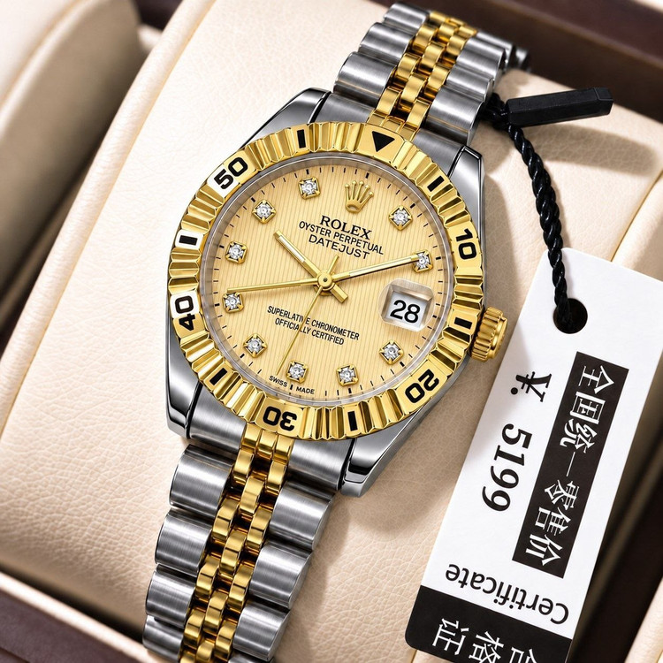 ساعت مچی زنانه رولکس گرید کیفیتی AAA دیت جاست Rolex date just