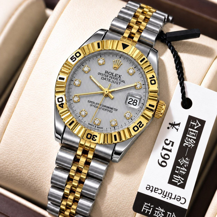 ساعت مچی زنانه رولکس گرید کیفیتی AAA دیت جاست Rolex date just