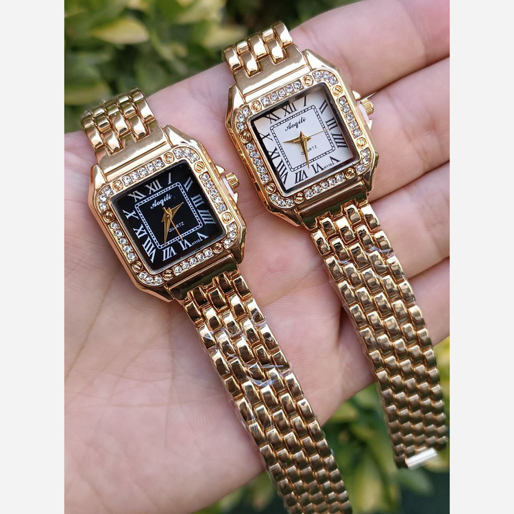 ساعت مچی زنانه قاب نگینی کارتیر CARTIER