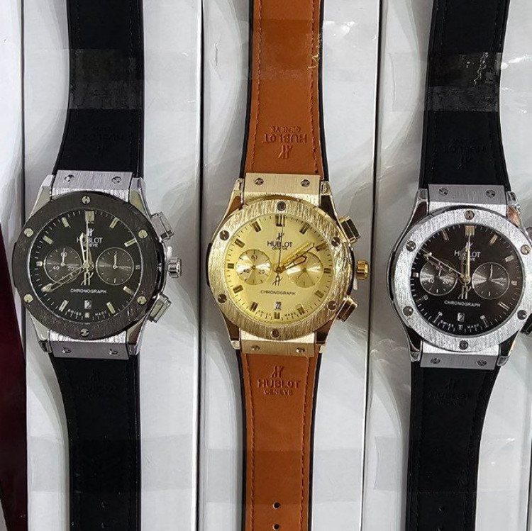 ساعت مچی مردانه 3 موتور فعال کرنوگراف هابلوت Hublot