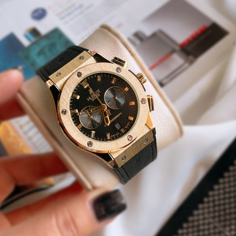 ساعت مچی مردانه 3 موتور فعال کرنوگراف هابلوت Hublot