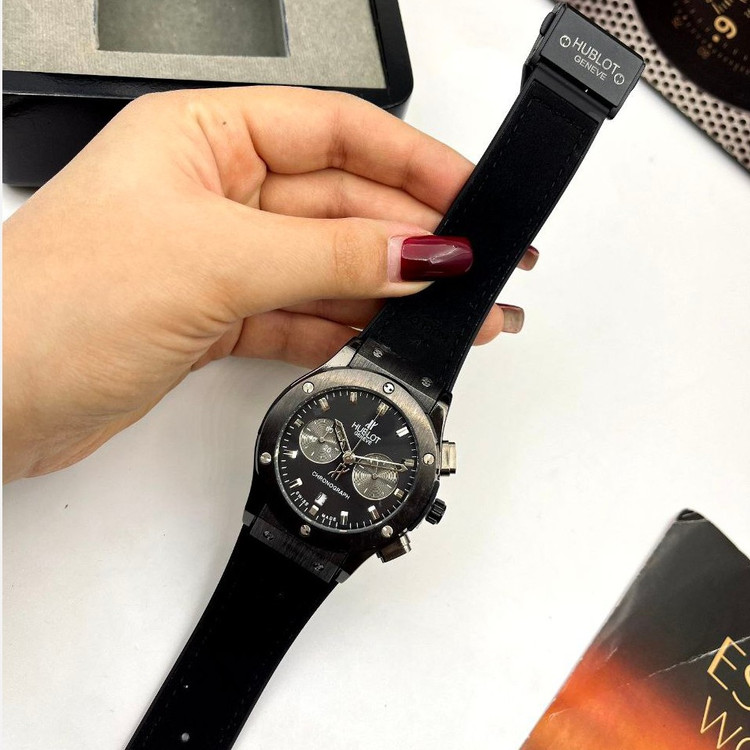 ساعت مچی مردانه 3 موتور فعال کرنوگراف هابلوت Hublot
