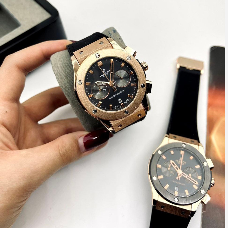 ساعت مچی مردانه 3 موتور فعال کرنوگراف هابلوت Hublot