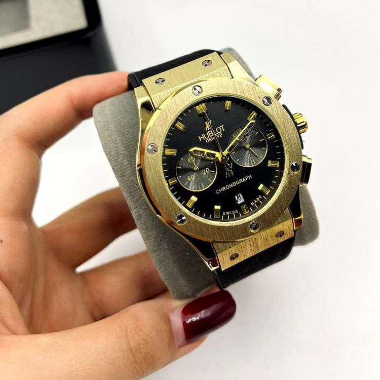 ساعت مچی مردانه 3 موتور فعال کرنوگراف هابلوت Hublot