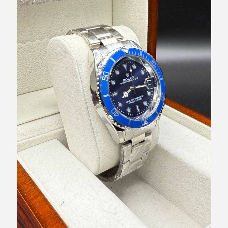ساعت مچی مردانه بند استیل زه چرخان رولکس Rolex Submariner